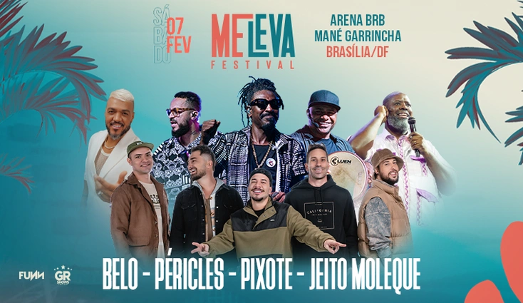 Me Leva Festival 2026 - Ingresso com desconto