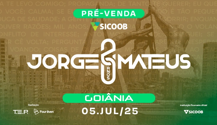 Jorge e Mateus em Goiânia - Ingressos com Desconto - FUNWAVE