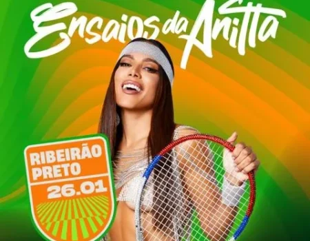 Ensaios da Anitta 2025 em Ribeirão Preto