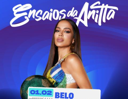 Ensaios da Anitta Belo Horizonte 2025