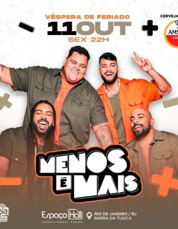 Menos e Mais - Espaço Hall - Rio de Janeiro